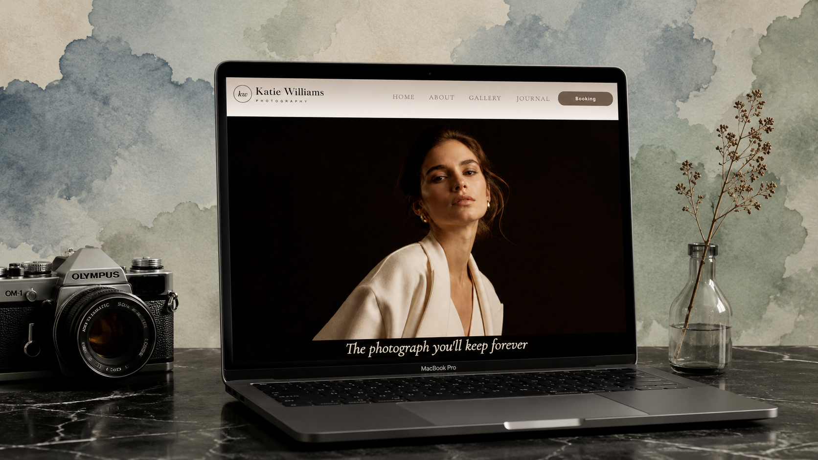 Séquence I Showit template preview
